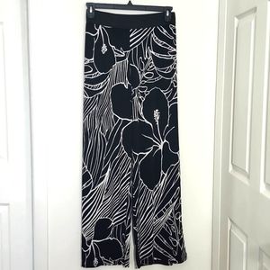 Alfani Black and White Wide Leg Pants